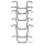 Apehanger black "Medium" H=310mm 82-up
