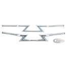 GZP Chrome Z-Bar 1" Chrome w/o dimple
