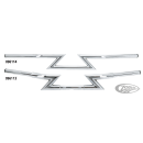 GZP Chrome Z-Bar 1" Chrome w/o dimple