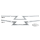 GZP Chrome Z-Bar 1" Chrome w/o dimple