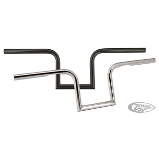 GZP SoCal Blk 1" handlebar Dimpled 8-1/4