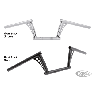 VINTAGE HANDLEBAR, SHORT STACK CHROME