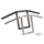 GZP Chrome Window bars dimpled 10"