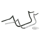 Chr Zodiac radical 1" bagger bar 10" ris