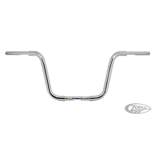 Fat Apehanger D=1.25" H=310mm 3hole chro