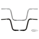 Fat Apehanger D=1.25" H=310mm 3hole chro