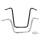 GZP Blck 1-1/4" Apehanger handlebar 12"