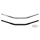 Drag bar 1-1/4" 82cm wide  5 hole Chrome