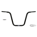 TBW Apehanger 1-1/4" 40cm 3 hole Black
