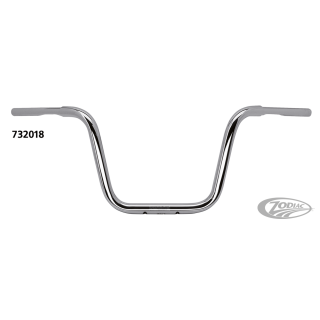 Apehanger 1-1/4" 30cm high 5 hole Chrome