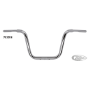 TBW Apehanger 1-1/4" 30cm  3 hole Chrome