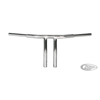 GZP Fat Bubba 1.25" chrome T-bar 10" ris