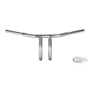 GZP Fat Bubba 1.25" chrome T-bar 8" r