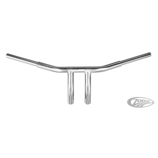 GZP Fat Bubba 1.25" chrome T-Bar 7.5" r