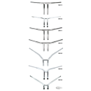 GZP Fat Bubba 1.25" chrome T-Bar 7.5" r