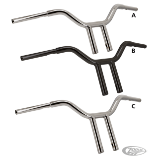 GZP Blk 11" rise Clubstyle Chubbybar