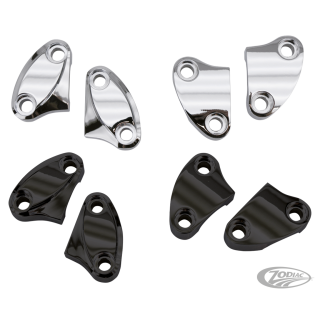 GZP Chrome grooved early style riser cla
