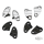 GZP Black smooth early style riser clamp