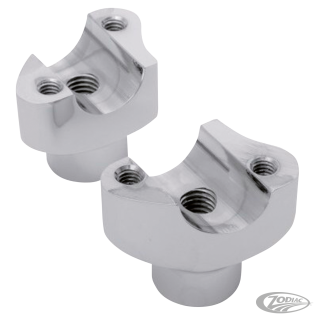 GZP Chr shorty risers 1.7" straight