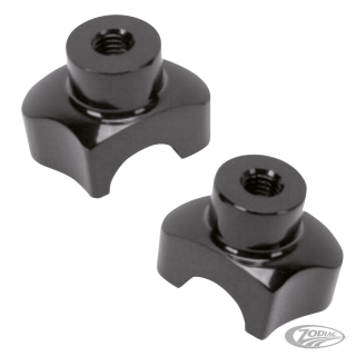 GZP Blk shorty risers 1.7" straight