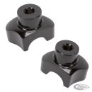 GZP Blk shorty risers 1.7" straight