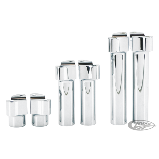 GZP Chrome Billet aluminum riser set