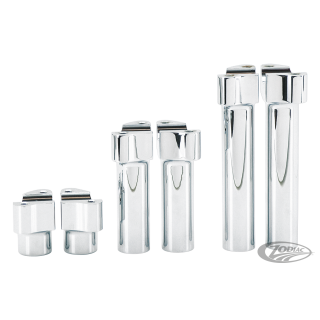 GZP Chrome Billet aluminum riser set 6.5