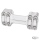 RSD RISER NOSTALGIA 1" BAR CHROME