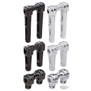Method risers 6" chrome