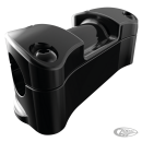 Riser set blk XG750 for 22mm bar
