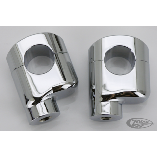 GZP Chr offset risers 2.25" high 1" hand