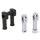 GZP Chr riser kit 1"ID 2-piece top cl