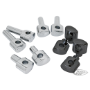 GZP Fusion tilt risers 3" Crossblade Chr
