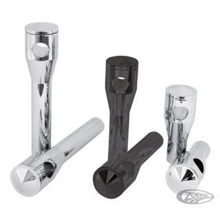 GZP Custom Detonator chrome 4" risers