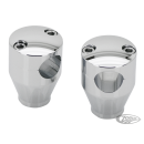 GZP Riser 2" solid chromed alu T6-606