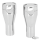 GZP Riser 8" solid polished alu T6-60