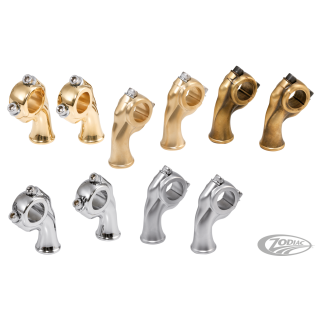 K-Tech Deluxe risers polished brass