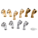 K-Tech Deluxe risers satin chrome