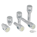 RBS 38 Special risers 6" chrome