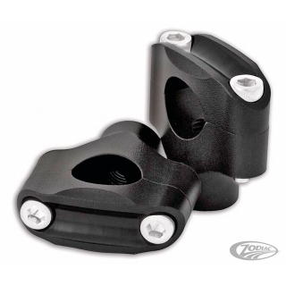 RSD NOSTALGIA RISERS 2-BOLT 1" BLACK OPS