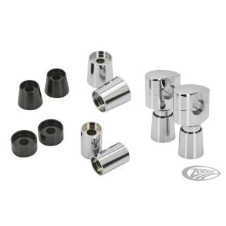 GZP Chr 1/2" tapered riser extension 1"