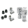 GZP Chr 1-1/2" tapered riser extension 1