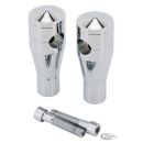 GZP Detonator Springer risers 4" chro