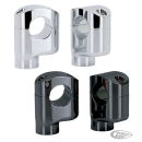 GZP Chr offset risers 3.25" high 1.25" b