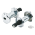 GZP Chrome flushmount riser bolt kit 1/2