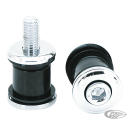 GZP Flush mount black/chrome h/b damper