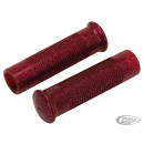metal flake grips red
