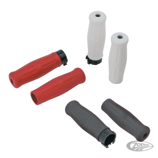 GZP White Vintage soft grips