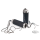 GZP Foam grips with fringes 1"