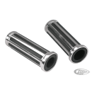 GZP Streamliner grip set chrome/rubber 1